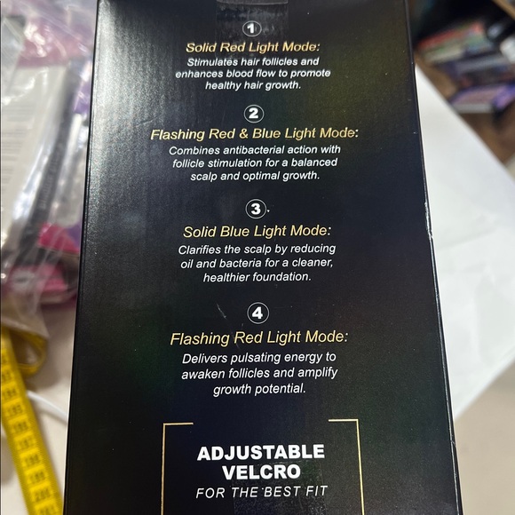 LUMIGLOW LED Red Light Hat Cap Rechargeable NEW - Picture 2 of 6